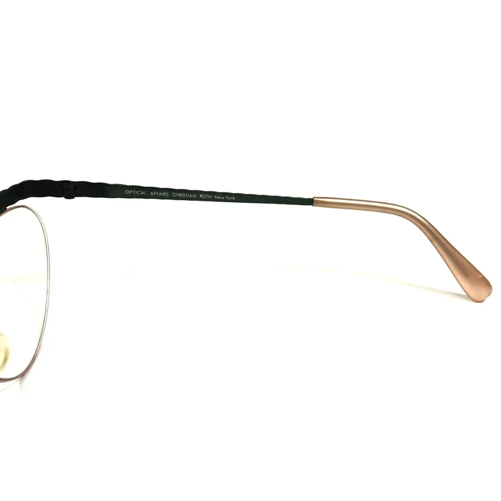 Vintage Christian Roth Optical Affairs Sunglasses Frames Series Green 57-18-130